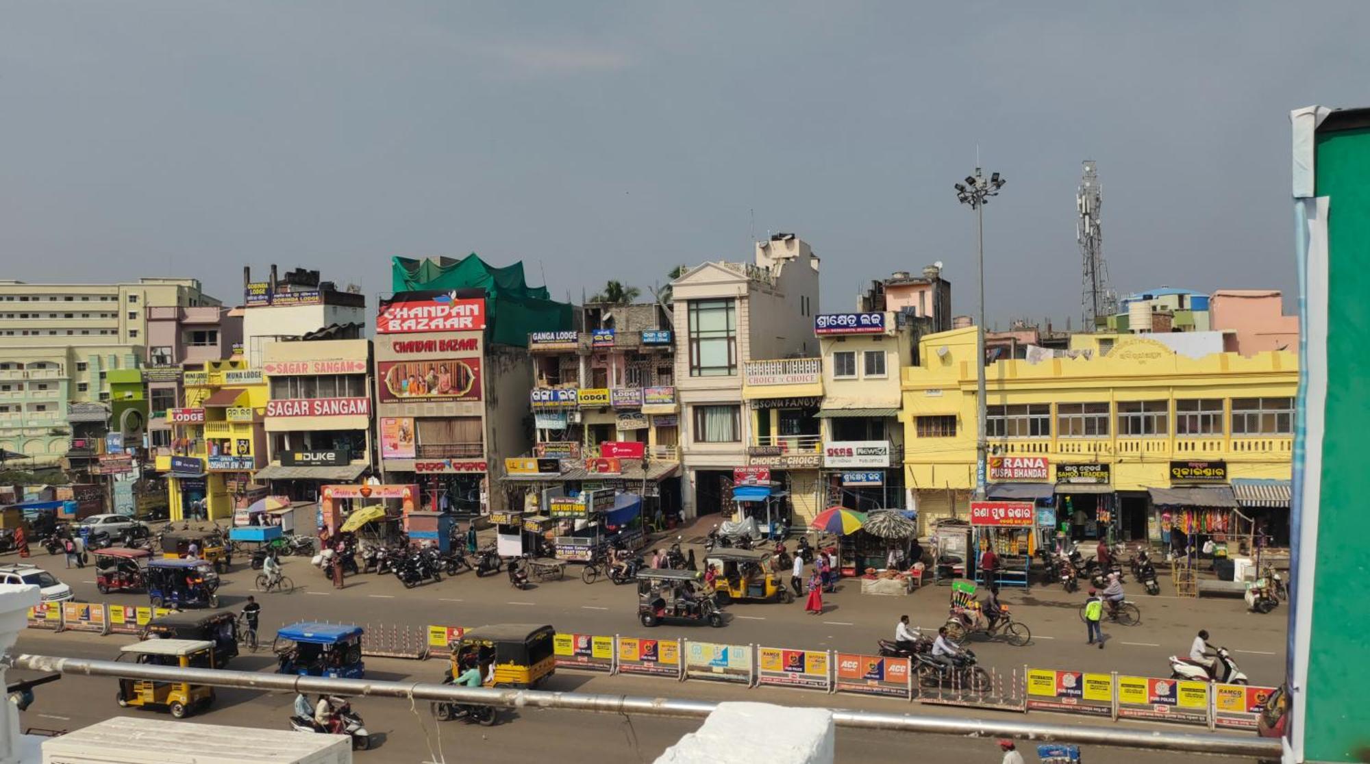 Hotel Tara Lodge Grand Road Puri - Near Jagannath Temple - Best Location מראה חיצוני תמונה